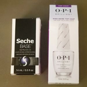 Seche Base & OPI Brilliant top coat duo